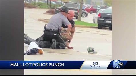 Caught On Camera Officer Punches Suspect
