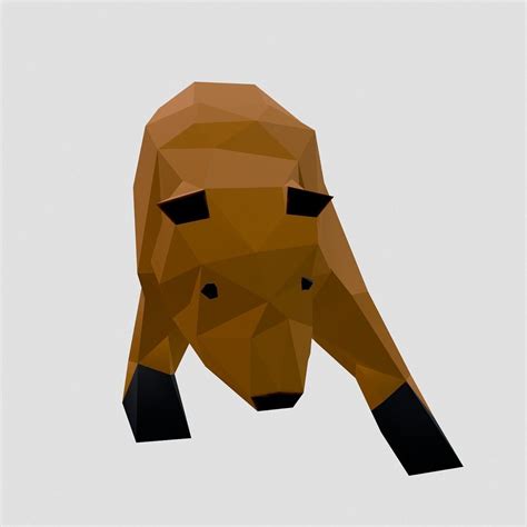 3d Model Low Poly Animals Vr Ar Low Poly Cgtrader