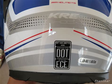 The snell foundation tests are somewhat stricter than the dot tests. DOT? ECE? Snell? What Helmet Standards Really Mean