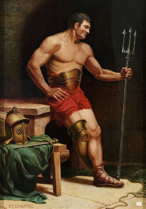 Retiarius Römische Gladiatoren Gladiatoren Rom
