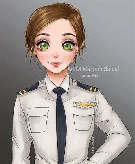 Pilot Lady By Mari945 On DeviantArt Pilot Girl Female Pilot Pilot
