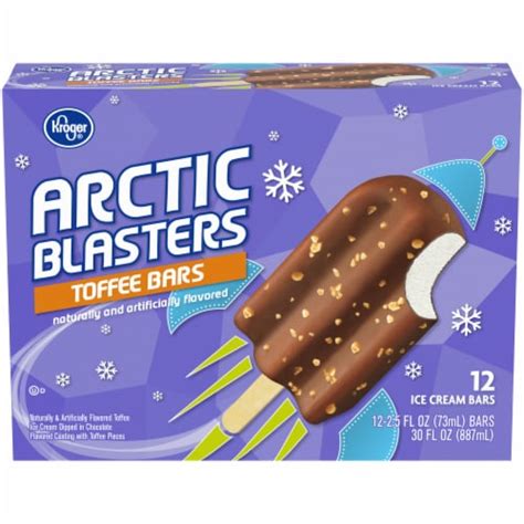 Kroger Arctic Blasters Toffee Ice Cream Bars 12 Ct Fred Meyer