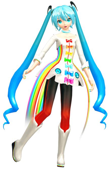 Hatsune Miku Rainbow Line [project Diva F 2nd] Hatsune Miku Hatsune Miku