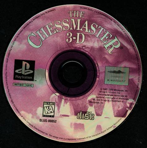 Chessmaster 3d Ntsc Psx Cd Playstation Covers Cover Century Over