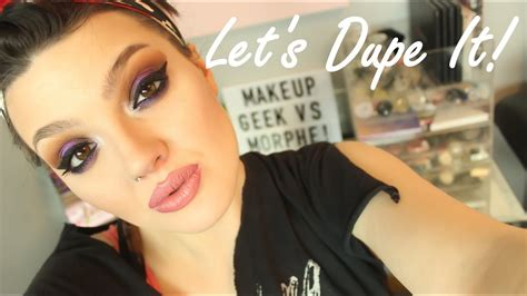 Makeup Geek Vs Morphe Dupes Hopie Dee Beauty Youtube