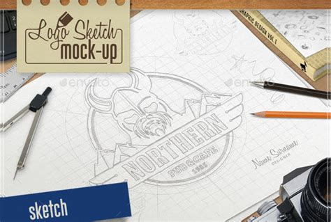25 Sketch Mockup Free And Premium Psd Vector Format Templates