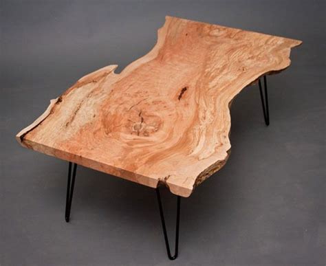 A wood slab coffee table provides a unique touch to any living room, dining room or kitchen. Best Handmade Coffee Tables | Handmade coffee table ...