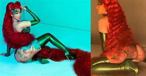 Cardi B Shows Off Her Twerking Skills As Poison Ivy Tattoo Ideas