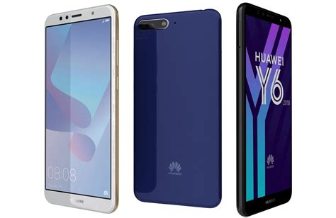 3d Huawei Y6 2018 All Colors Cgtrader