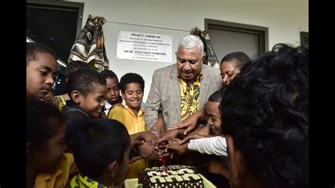Fijian Prime Minister Officially Opened The Nausori Primary School New