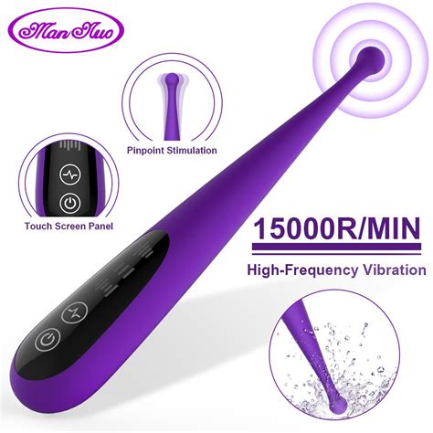 powerful clitoral vibrator 10 modes precise pinpoint vibrations waterproof g spot vibrator sex