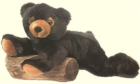Stuffed Plush Black Bear From Stuffed Ark