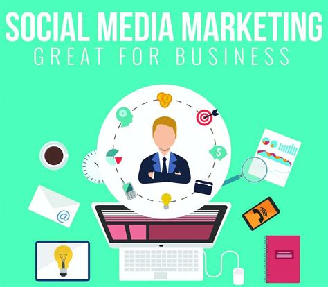 Social Media Marketing Great For Business Infographic