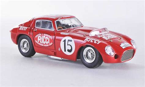 Diecast Model Cars Ferrari 375 Mm 143 Art Model Prova Red 1953