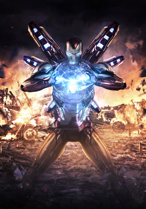 Avengers Endgame Iron Mans Last Stand By Mizuriofficial On Deviantart
