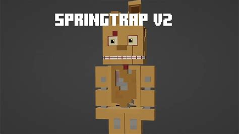 Springtrap V2 Release V1 On Squidyanimations Youtube
