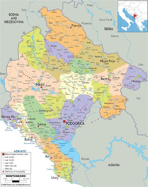 Crna Gora Karta Geografska Datei Relief Map Of Montenegro Svg