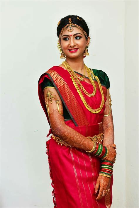 Photo Of South Indian Bridal Look In Dull Pink Kanjiavaram Artofit