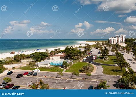 Lido Beach On Siesta Key In Sarasota Stock Photo Image Of Siesta