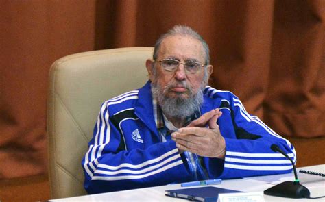 Fidel Castro Gives Rare Speech Says Hell Die Soon The Boston Globe