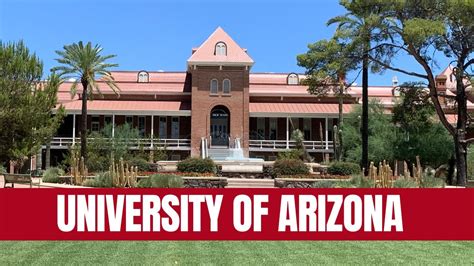 This Is Tucson University Of Arizona Drive Through Tour Youtube