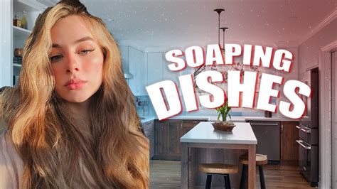 Soaping Dishes Wash And Relax Asmr Cleaning Youtube