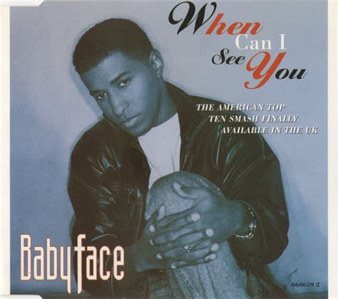 Babyface When Can I See You 1994 Cd Discogs