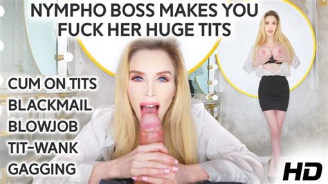 Milf Boss Tittyfuck And Blowjob Blackmail Fantasy British Taboo Uk