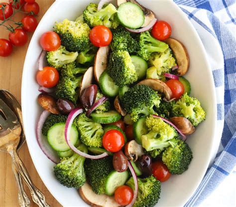 Marinated Broccoli Salad Easy To Make Nutritious And Delicious