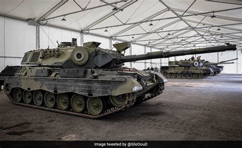 First Batch Of Leopard 1 Tanks Arrive In Ukraine