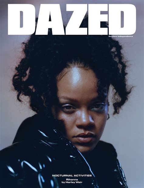 Rihanna Covers Four Issues Of Dazed Magazine That Grape Juice