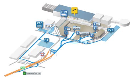 Mapa Del Aeropuerto De Bruselas Terminales Y Puertas Del Aeropuerto De