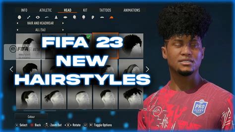 Fifa 23 Player Career Mode New Hairstyles Youtube