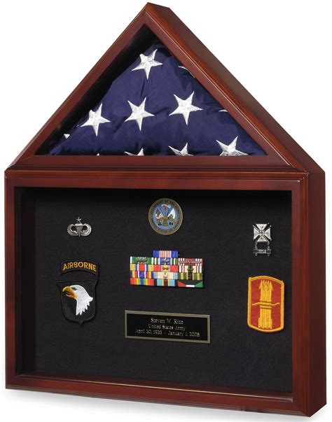 Harley Davidson Military Shadow Box Militarygoingawayshadowbox Flag