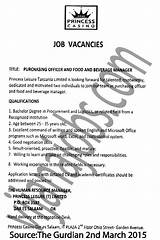 Purchasing Manager Food Jobs Images