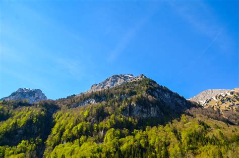 Free Download Hd Wallpaper Lake Klöntal Summit Mountains Nature