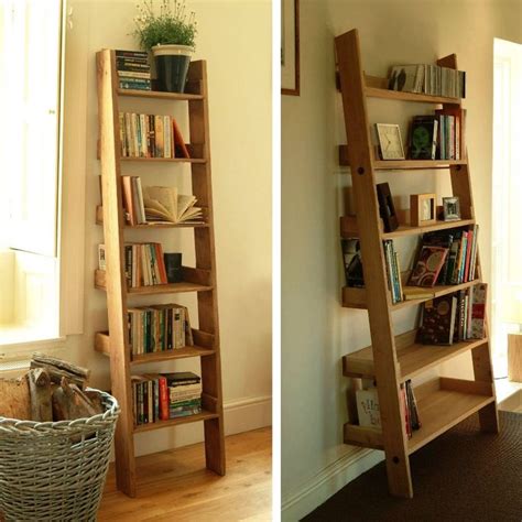 Illustration Of Outstanding Storage Ideas With A Ladder Shelving Unit