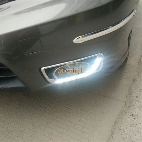 July King Led Daytime Running Lights Drl With Fog Lamp Cover Case For