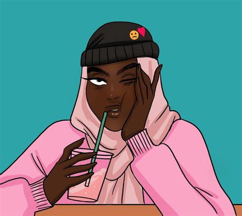 Pin By Ammanahd On Drawing Ideas In 2020 Black Girl Art Hijab