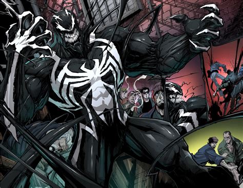Venom Marvel Divulga Primeiras Imagens Da Nova Revista Solo Do Anti
