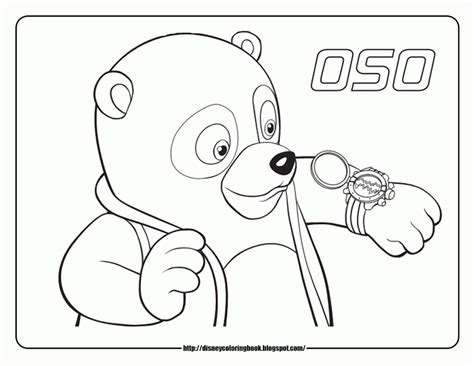 playhouse disney coloring pages coloring home