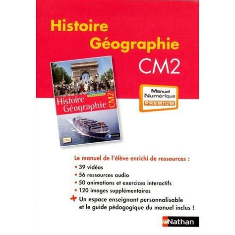 Histoire Géographie Cm2 Manuel Numérique P Achat Vente