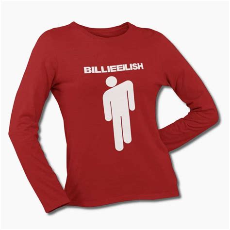💕how to draw billie eilish: Billie Eilish Long Sleeve T-Shirt, Billie Eilish Logo ...