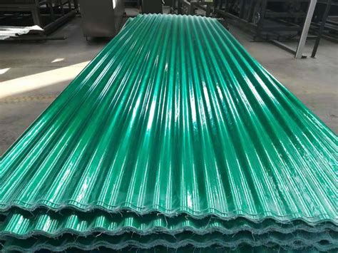 Transparent Translucent Opaque Corrugated Frp Grp Roofing Tile China