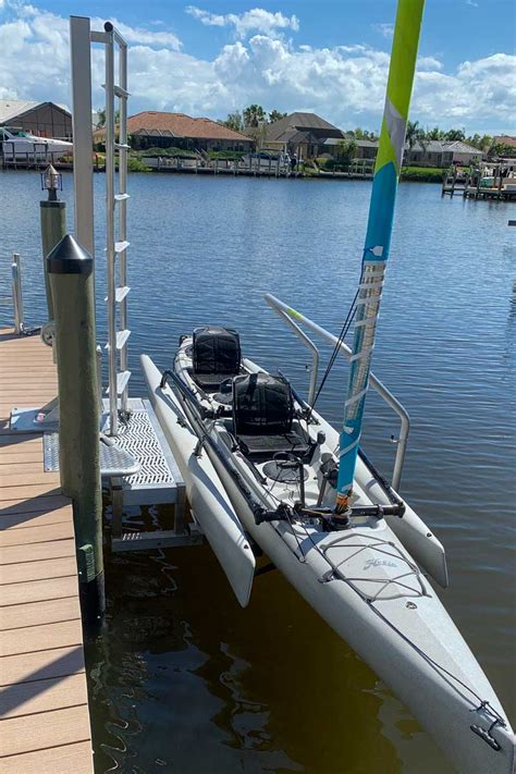 Adjustable Kayak Launch Lift For Docks — The Dock Doctors 596