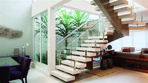 Home Interior Design Living Room With Stairs