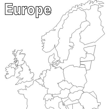 Colouring Pages Europe Photos