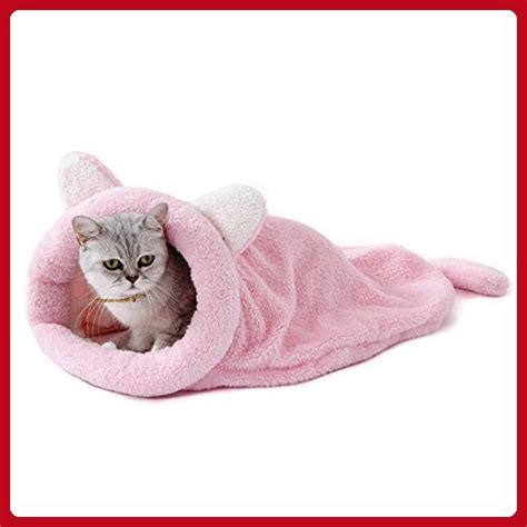 Pawz Road Cat Sleeping Bag Self Warming Kitty Sack Pink For Our