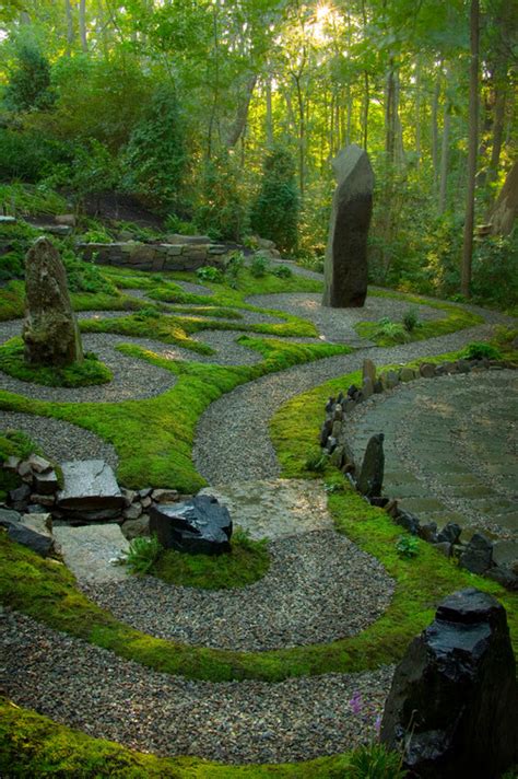 Spiritual Garden Spiritual Garden Labyrinth Garden Healing Garden