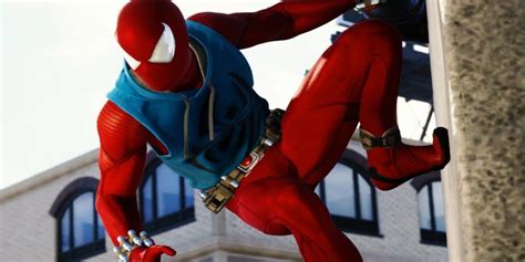 Marvels Spider Man Fan Makes Symbiote Scarlet Spider Skin